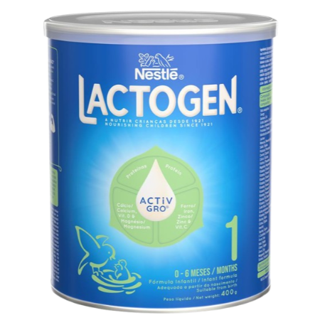 LACTOGEN 1 LEITE DE BEBE 400G