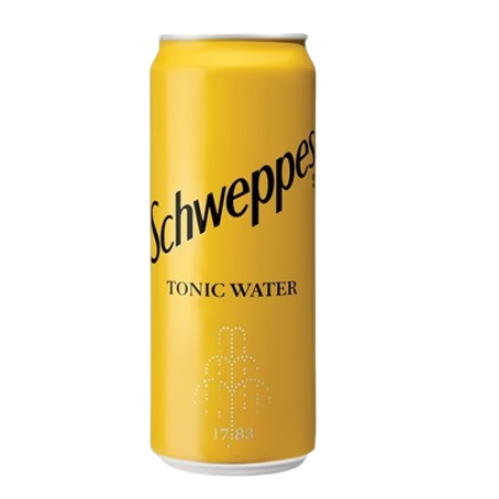 schweppes tonic water can 330ml