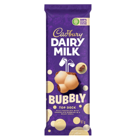 CADBURY BUBBLY CHOCOLATE DAIRY 1