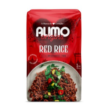 ALIMO ARROZ VERMELHO 1KG