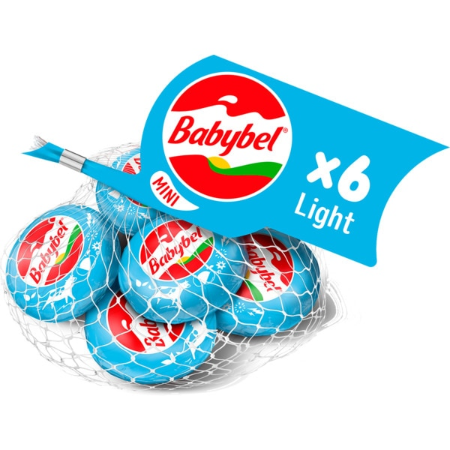 BABYBEL QUEJO LIGHT 6X20G