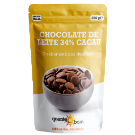 Q&B CHOCOLATE DE LEITE 34% CACAU