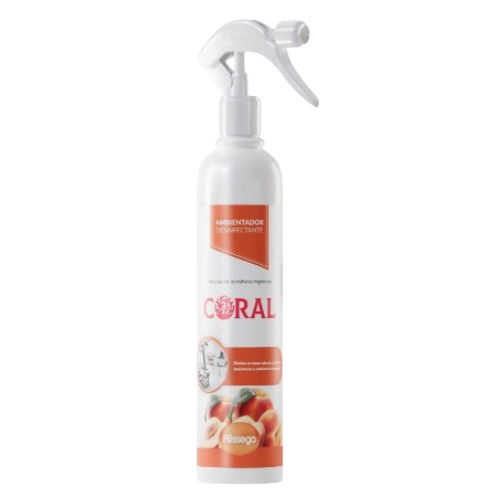CORAL AMBIENTADOR PESSEGO 350ML