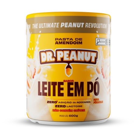DR PEANUT PASTA AMENDOIM LEITE EM PO 600G