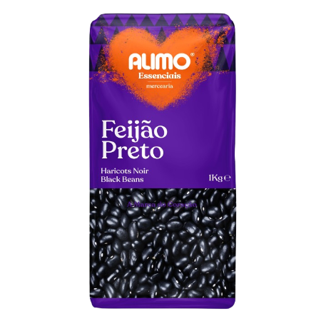 ALIMO FEIJÃO PRETO 1KG
