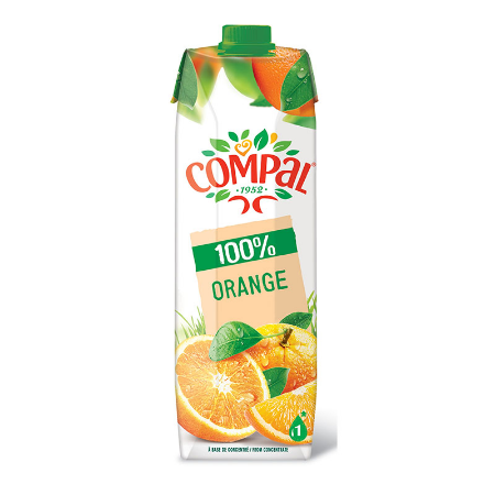 compal 100% laranja 1l