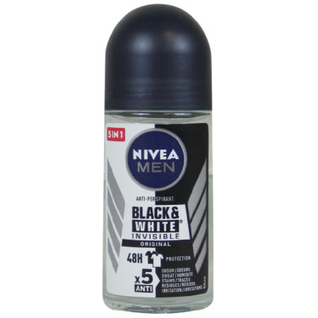 NIVEA MU BLACK & WHITE 50ML