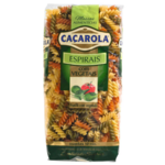 CACAROLA ESPIRAIS C VEGETAIS 500G