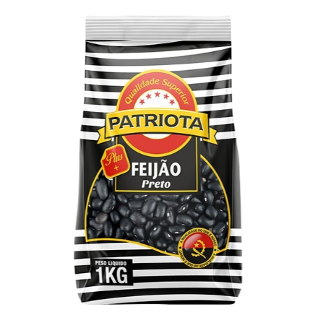PATRIOTA FEIJAO PRETO 1KG