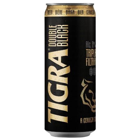 TIGRA DOUBLE BLACK LATA 330ML