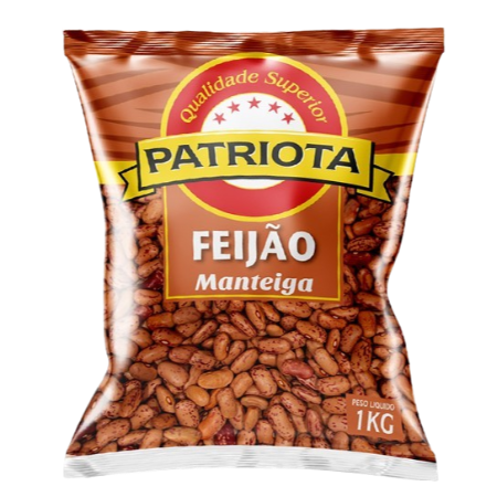 PATRIOTA FEIJAO MANTEIGA 1KG