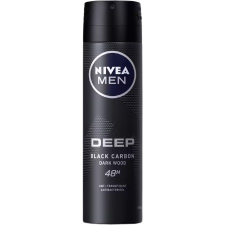 NIVEA DEO DEEP BLACK CARBON